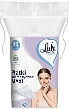 Düfte, Parfümerie und Kosmetik Wattepads Maxi quadratisch 60 St. - LULA