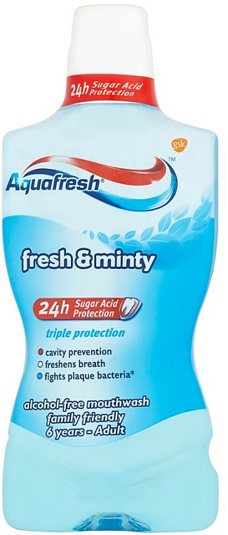 Mundwasser "Fresh & Minty" - Aquafresh Extra Fresh