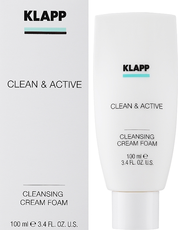 Reinigungscreme-Schaum - Klapp Clean & Active Cleansing Cream Foam — Bild N3