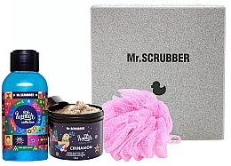 Düfte, Parfümerie und Kosmetik Set Christmas Time - Mr.Scrubber Winter Collection Christmas Time (sh/gel/150ml + scr/150g + sh/sponge/1pc)