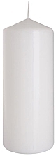 Düfte, Parfümerie und Kosmetik Zylindrische Kerze 60x150 mm weiß - Bispol
