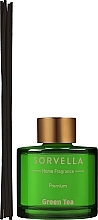 Aromadiffusor mit Stäbchen Grüner Tee  - Sorvella Perfume Home Fragrance Green Tea  — Bild N2