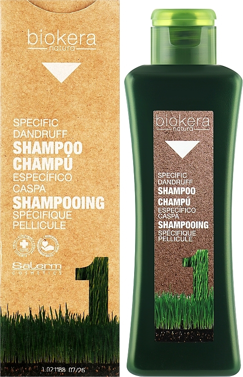 Anti-Schuppen Shampoo "Repair & Care" - Salerm Biokera Specific Dandruff Shampoo — Bild N2
