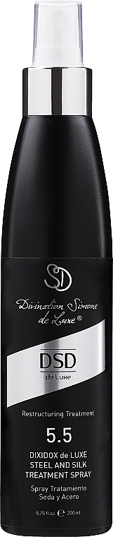 Regenerierendes Haarspray mit Stahl und Seide № 5.5 - Divination Simone De Luxe Dixidox DeLuxe Steel and Silk Treatment Spray — Bild N3