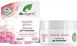 Düfte, Parfümerie und Kosmetik Revitalisierendes Feuchtigkeitsgel aus Bio-Guave - Dr. OrganicOrganic Guava Replenishing Gel Moisturiser
