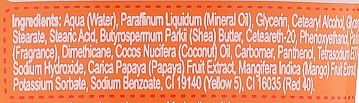 Extra milde Handlotion Mango und Papaya - I Love... Mango & Papaya Super Soft Hand Lotion — Bild N3