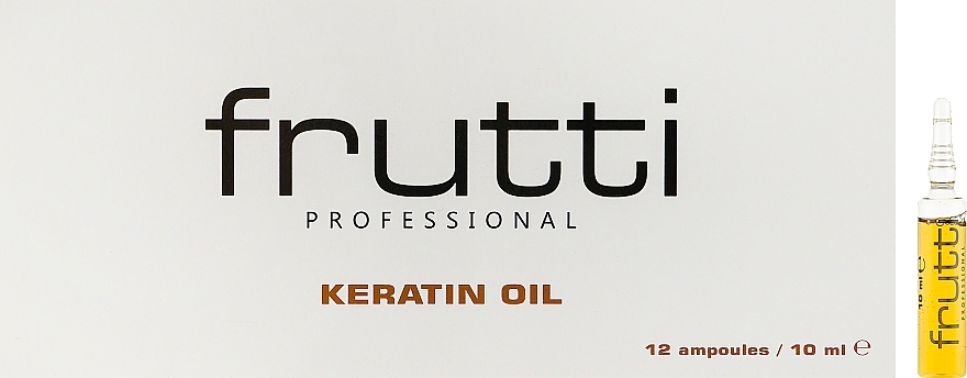 Haarampullen mit Keratinöl - Frutti Di Bosco Professional Keratin Oil  — Bild N1