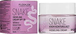 Modellierende Tagescreme SPF 20 - FlosLek Skin Care Expert Snake Modeling Cream — Bild N2