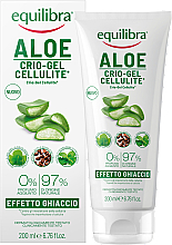 Düfte, Parfümerie und Kosmetik Anti-Cellulite Körperpergel mit Aloe - Equilibra Special Body Care Line Aloe Crio-Gel Cellulite