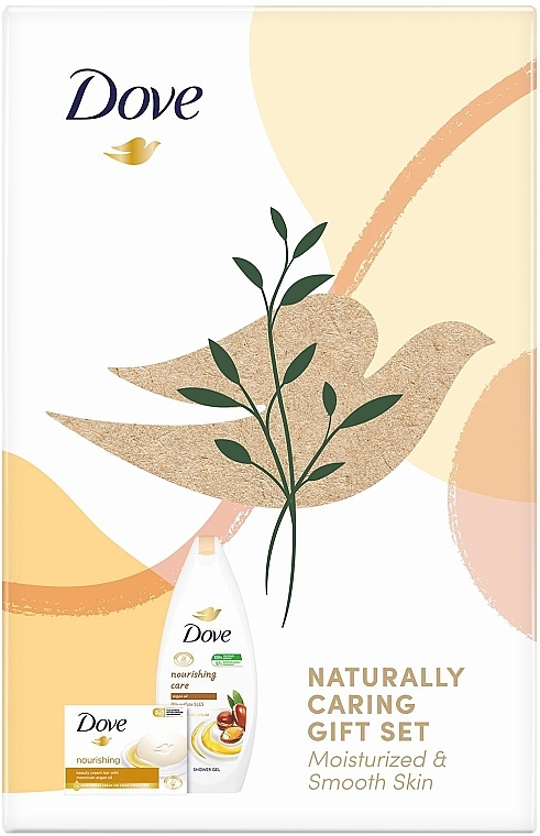 Set - Dove Naturally Care Gift Set (sh/gel/250ml + soap/90g) — Bild N2