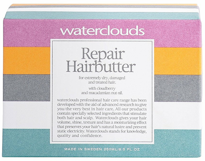 Regenerierende Butter für behandeltes und strapaziertes Haar mit Moltebeeren und Macadamianussöl - Waterclouds Repair Hairbutter — Bild N2