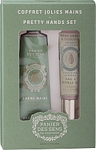 Düfte, Parfümerie und Kosmetik Handpflegeset - Panier Des Sens Pretty Hands Set (Handcreme 30ml + Nagel- und Nagelhautöl 7,5ml)