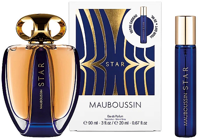 Mauboussin Star - Duftset (Eau de Parfum/90ml + Eau de Parfum Mini/20ml) — Bild N1