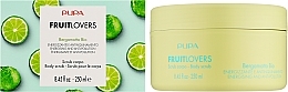 Energiespendendes und entgiftendes Körperpeeling Bio Bergamotte - Pupa Fruit Lovers Bergamot Bio Body Scrub — Bild N2