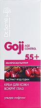 Düfte, Parfümerie und Kosmetik Creme für die Augenpartie mit Lifting-Effekt - Dr. Sante Goji Age Control Cream 55+