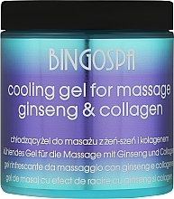 Düfte, Parfümerie und Kosmetik Kühlendes Massagegel mit Ginseng und Collagen - BingoSpa Massage Gel Enriched With Ginseng And Collagen