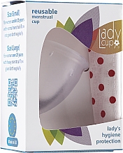 Düfte, Parfümerie und Kosmetik Menstruationstasse Größe L transparent - LadyCup
