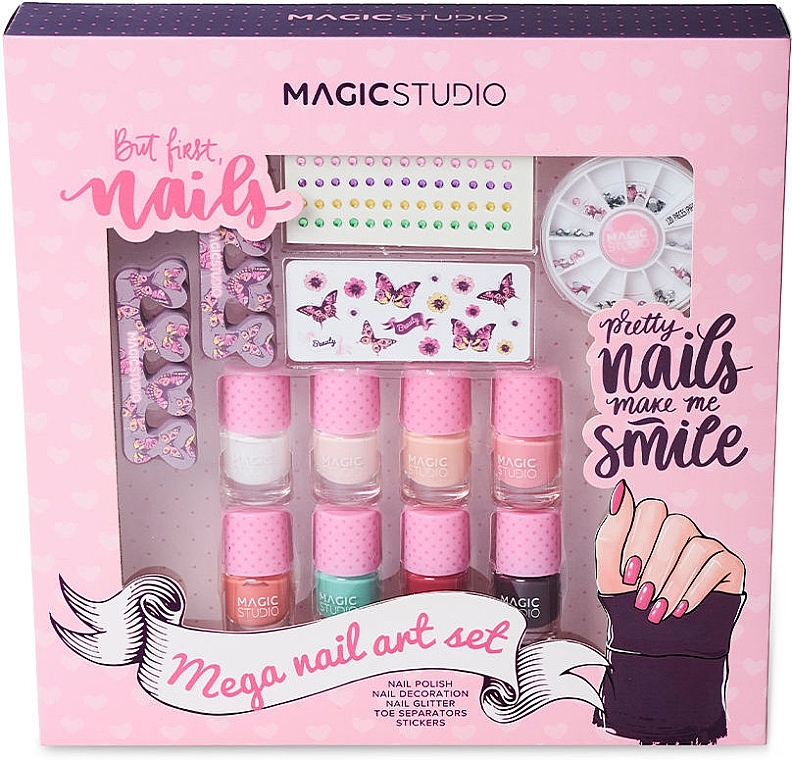 Nagelset 13 St. - Magic Studio Mega Pin Up Manicure Set  — Bild N1