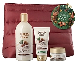 Set - Bottega Verde Karite D'Africa Gift Set (cr/50ml + lot/400ml + h/cr/75ml + bag/1pc) — Bild N1