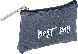 Kosmetiktasche Best Day blau - Cosmo Shop — Bild N3