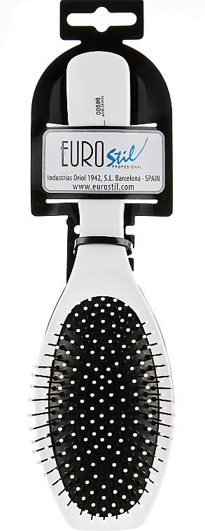 Haarbürste 00586 schwarz-weiß - Eurostil — Bild N1