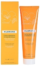 Düfte, Parfümerie und Kosmetik Enthaarungscreme mit Süßmandel für empfindliche Haut - Klorane Hair Removal Cream