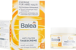 Düfte, Parfümerie und Kosmetik Anti-Falten Tagescreme mit Omega-Komplex - Balea Anti-Falten Q10