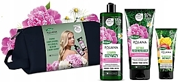 Düfte, Parfümerie und Kosmetik Set - Polana (Shampoo 400ml + Conditioner 200ml + Creme 50ml + Kosmetiktasche 1 St.) 