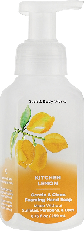 Schaumseife für die Hände Kitchen Lemon - Bath and Body Works Kitchen Lemon Gentle Foaming Hand Soap — Bild N1