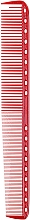 Düfte, Parfümerie und Kosmetik Professioneller Haarkamm 215 mm rot - Y.S.Park Professional Cutting Guide Comb Red