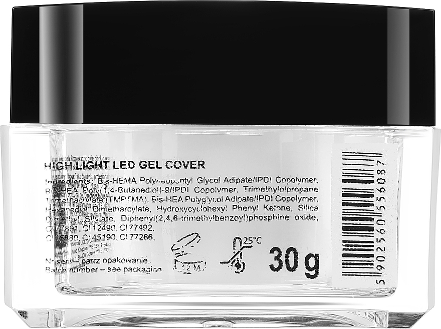 LED Aufbaugel Cover - Silcare Light Led Gel Cover — Bild N8