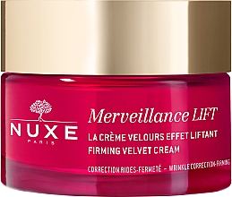 Düfte, Parfümerie und Kosmetik Straffende Samt-Gesichtscreme - Nuxe Merveillance Lift Firming Velvet Cream
