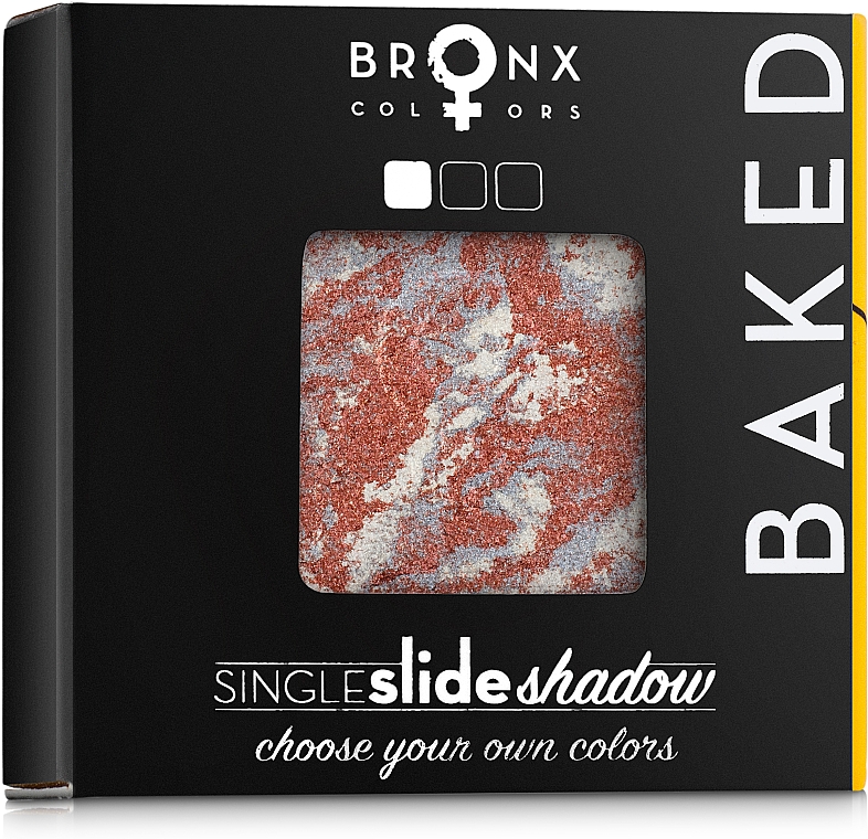 Lidschatten - Bronx Colors Baked Single Slide Shadow — Bild N1