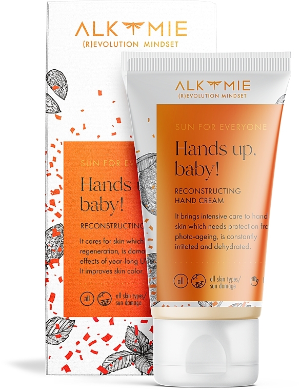 Regenerierende Handcreme - Alkmie Hands Up Baby Reconstructing Hand Cream — Bild N1