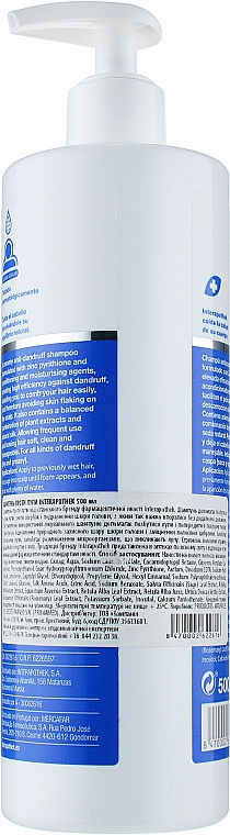 Shampoo gegen Schuppen - Interapothek Champu Anticaida — Bild N2