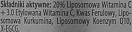 Liposomaler Depigmentierungsverstärker für das Gesicht - Bielenda Professional C-Shot 20% Vitamin C — Bild N2