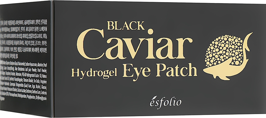 Hydrogel-Augenpatches mit schwarzem Kaviar - Esfolio Black Caviar Hydrogel Eye Patch — Bild N3
