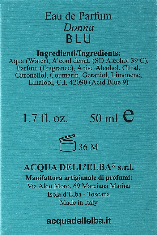 Acqua Dell Elba Blu Donna - Eau de Parfum — Bild N5