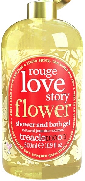 Dusch- und Badegel mit Jasminextrakt - Treaclemoon Rouge Love Story Flower Shower And Bath Gel  — Bild N1