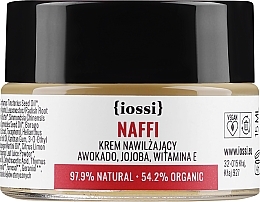 Düfte, Parfümerie und Kosmetik Feuchtigkeitsspendende Gesichtscreme mit Avocado- und Jojobaöl - Iossi NAFFI Cream (Mini)