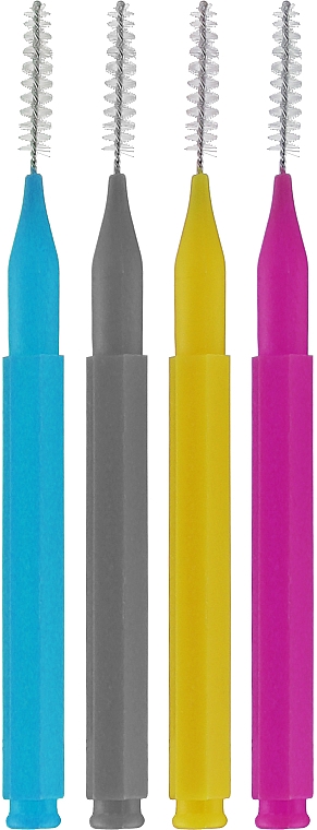Nanopinzel zur Wimpernlaminierung mehrfarbig 4 St. - Lewer — Bild N1
