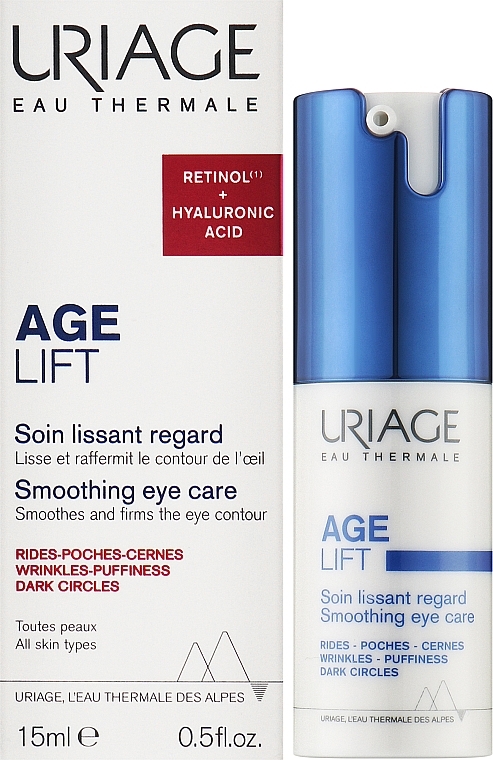 Glättende Augencreme - Uriage Age Lift Smoothing Eye Care — Bild N2