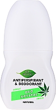 Düfte, Parfümerie und Kosmetik Deo Roll-on Antitranspirant - Bione Cosmetics Deodorant Green