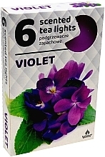 Teekerzen Veilchen 6 St. - Admit Scented Tea Light Violet — Bild N1