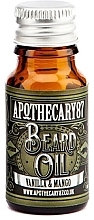Düfte, Parfümerie und Kosmetik Bartöl - Apothecary 87 Vanilla & Mango Beard Oil