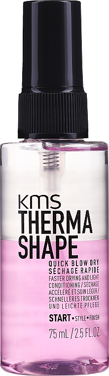 Föhnspray für ein schnelleres Trocknen der Haare - KMS California Thermashape Quick Blow Dry — Bild N1