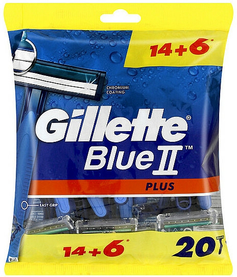 Einwegrasierer 20 St. - Gillette Blue II Plus — Bild N1