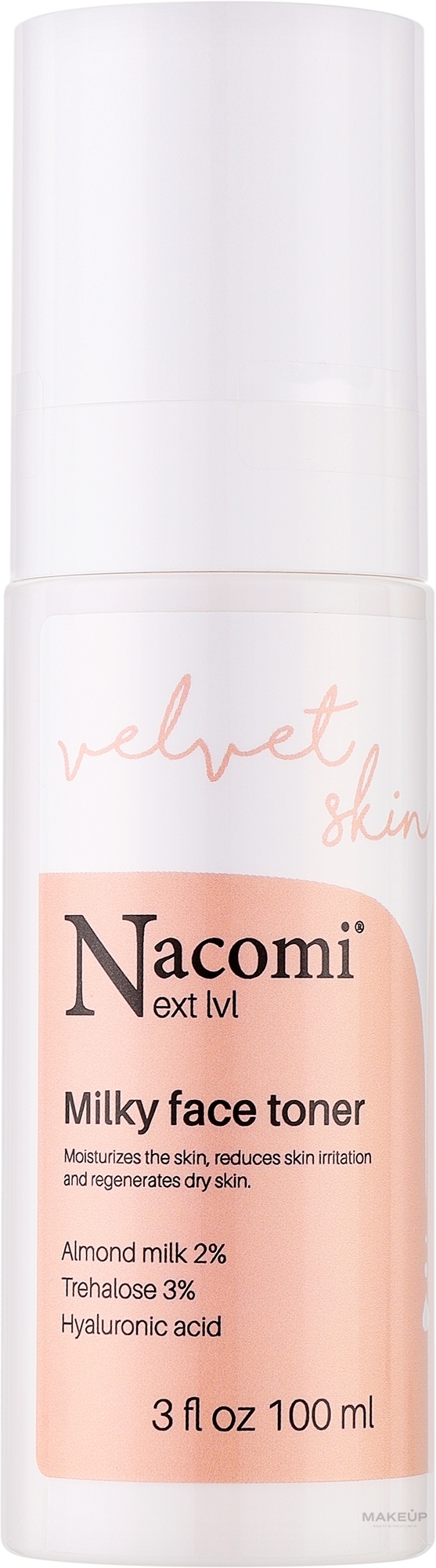 Feuchtigkeitsspendendes Gesichtstonikum - Nacomi Next Level Milky Face Toner — Bild 100 ml