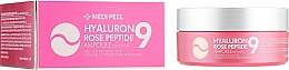 Hydrogel-Augenpatches mit Peptiden und bulgarischer Rose - Medi Peel Hyaluron Rose Peptide 9 Ampoule Eye Patch — Bild N2