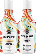 Haarpflegeset - Inoar Absolut Divine Curls (Shampoo 250ml + Conditioner 250ml) — Bild N2